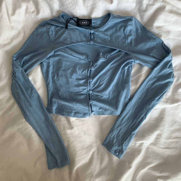 Cider Cut Out Long Sleeve Top - Picture 4 of 6